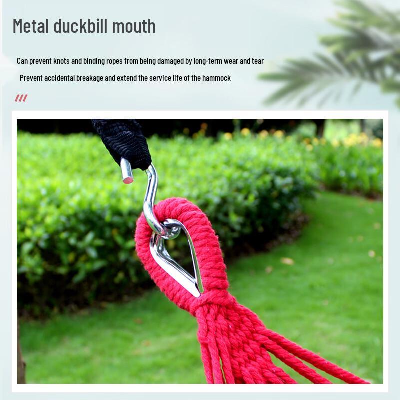 OLOEY Premium Anti-rollover Double Hammock