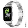 Stainless Steel Strap For Samsung Galaxy Fit 3 Metal Bracelet Luxury Bussiness Band For Samsung Galaxy Fit3 SM-R390 Accessories