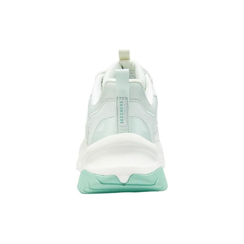 Skechers Scarpe Casual Moonhiker Donna Sneakers Bianco Verde 177592-WBL