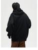 Ninja Herren-Hoodie mit Stehkragen gegen soziale Ängste – Herbst/Winter Samtjacke, schweres Material, trendige Partnerjacke
