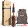 BESTOOL Roll Brush Hair Brush Wooden Comb Hair Care Premium Coarse Hair Styling Tool (S)