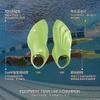 Professionelle Trainings-Schwimmflossen Flexibel Weich Komfort für Erwachsene Schnorchel-Fußflossen Tauchflossen