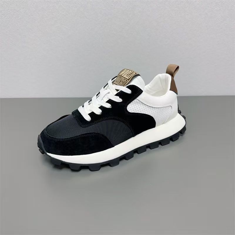 Men's shoes 2025 autumn new fashion versatile casual single shoes men's non-slip and wear-resistant sports shoes canvas trendy shoes