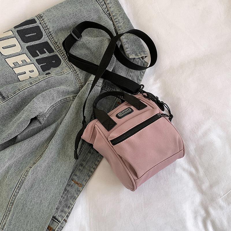 

Простая тканевая сумка женская 2025 новая модная модный рюкзак женская сумка для покупок через плечо повседневная универсальная сумка-мессенджер женская сумка фиолетовый