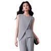 Women's Irregular Vest Two-Piece Set - Spring/Summer High-End Fashion