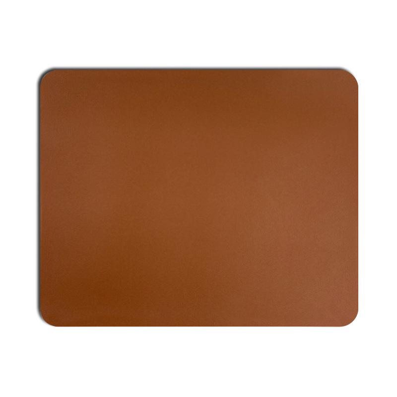 Customizable Multi-Color PU Leather Mouse Pad - Durable, Dirt-Resistant, Available In Square or Round Shapes.
