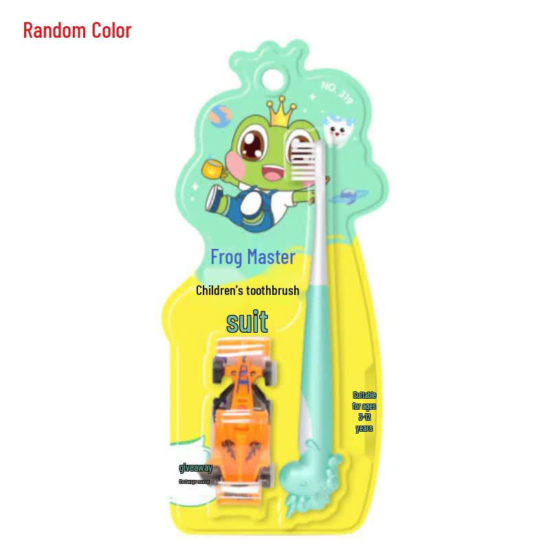 Frog Prince Miaoyouwa Kids Soft Toothbrush