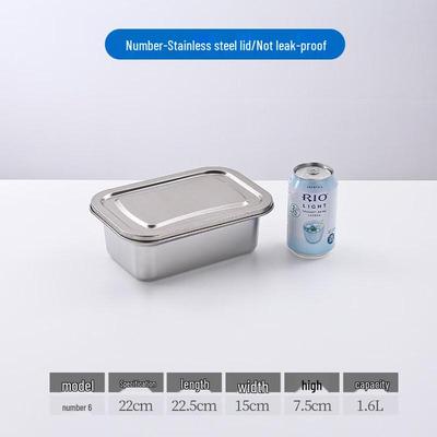 304 Stainless Steel Food Storage Container