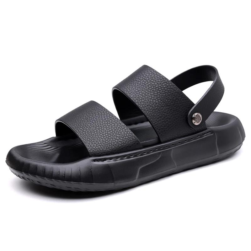 Summer Slippers New Soft Soled Beach Shoes Outdoor Dual-use Sandaly Male Wading Aqua Shoes Thick Soled Casual Sandals for Men