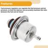 UXCELL Fuel Pressure Regulator Fuel Pump Regulator for Hyundai Tucson 2005 No.53030001