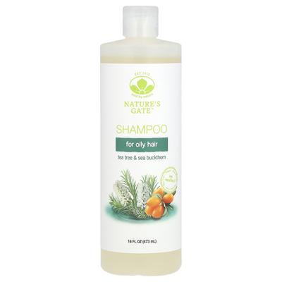 (Nature'S Gate), Tea Tree & Sea Buckthorn Shampoo, Oily Hair, 473Ml(16Fl Oz)