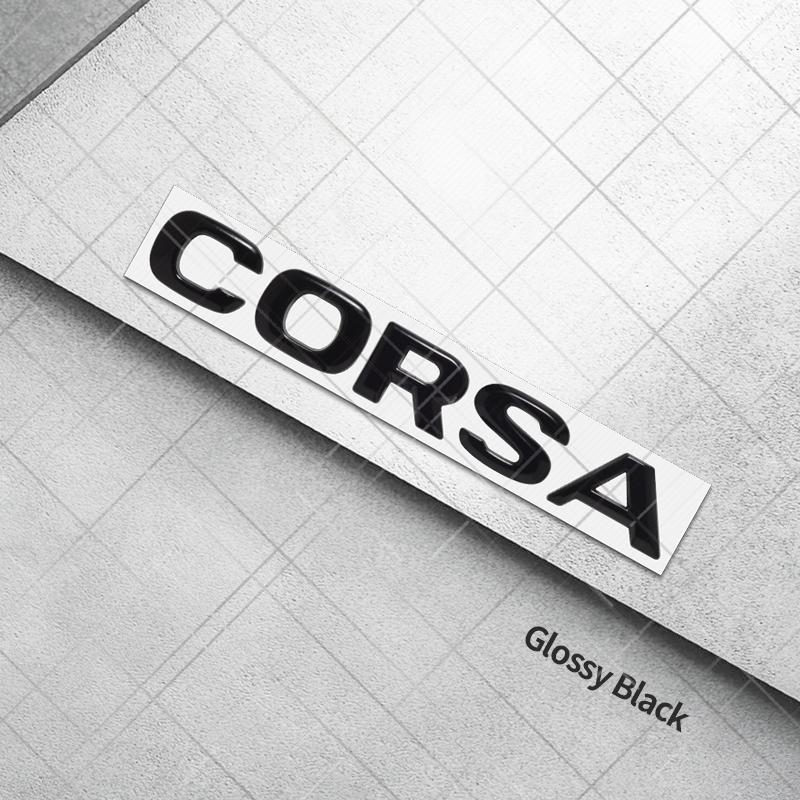 Metall 3D Für OPEL Corsa Logo Astra Adam Insignia GTC Movano Zafira Auto Styling Heckklappe Buchstaben Emblem Aufkleber Auto Zubehör