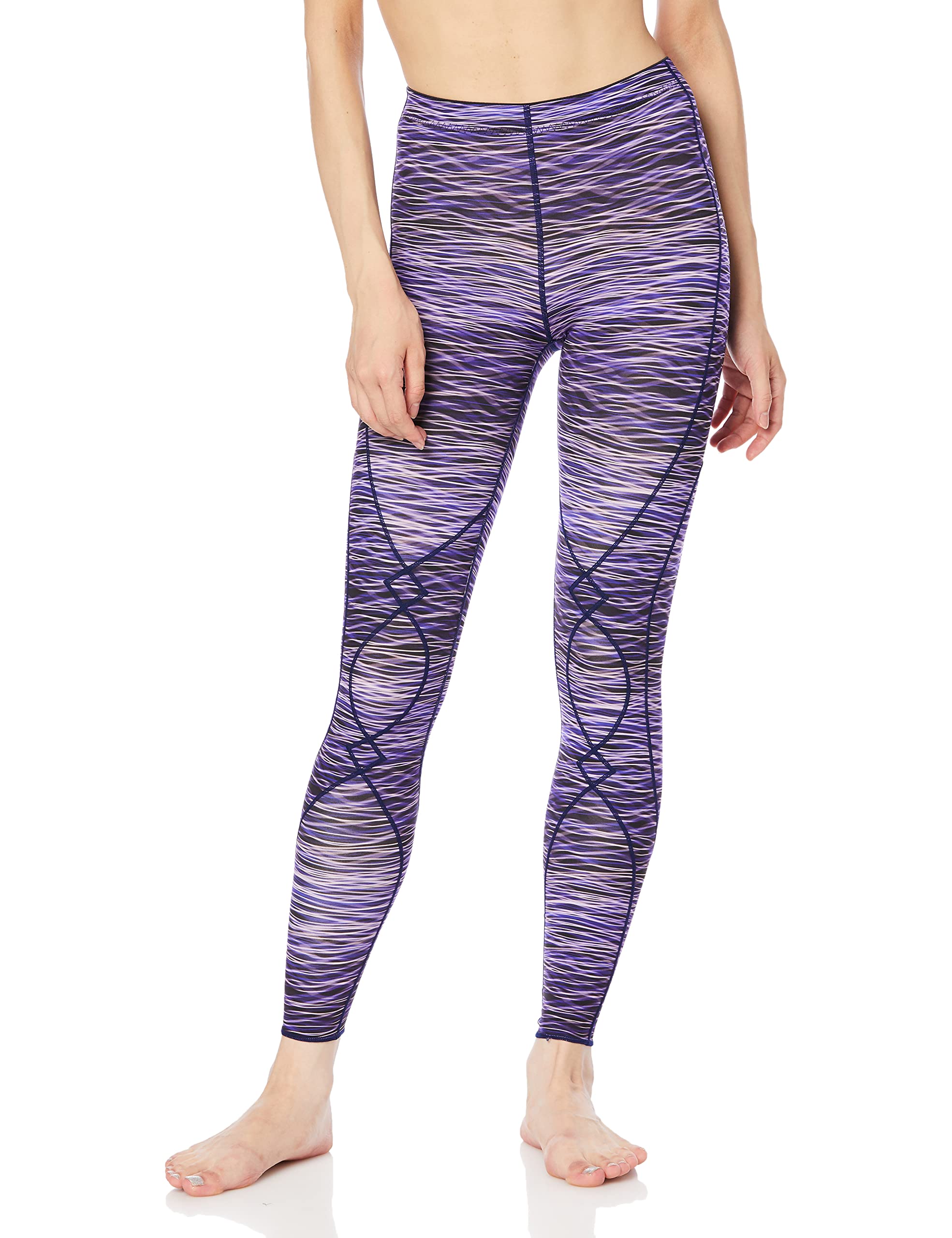 

Спортивные и для йоги тайтсы UV Размер CW-X/Wacoal Женские Expert-Type (Большой длины), Влагоотводящий, Быстросохнущий, Защита, Эластичный, VI/M