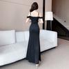 Sexy Dress Suspender Evening Dress Thin Overalls Technician