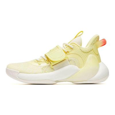 Water Flower 3 Zitrone Low-Top Basketballschuhe Herren Sneaker Hellgelb 112221623-3