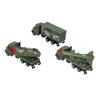 3er-Pack 1:50 Diecast Militärspielzeugfahrzeuge Legierungsmetall Armeespielzeug Modell für Kinder Jungen Kleinkinder Ziehen