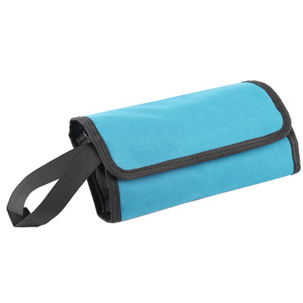 Electrician Tool Holder Electrician Bag Foldable Professional Electricians Tool Storage Holder Roll Bag Convenient Organizer