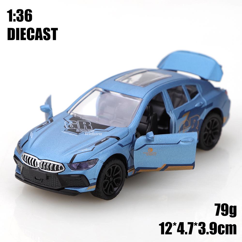 1:36 Scale Alloy Vintage Car Model Toy Car Set