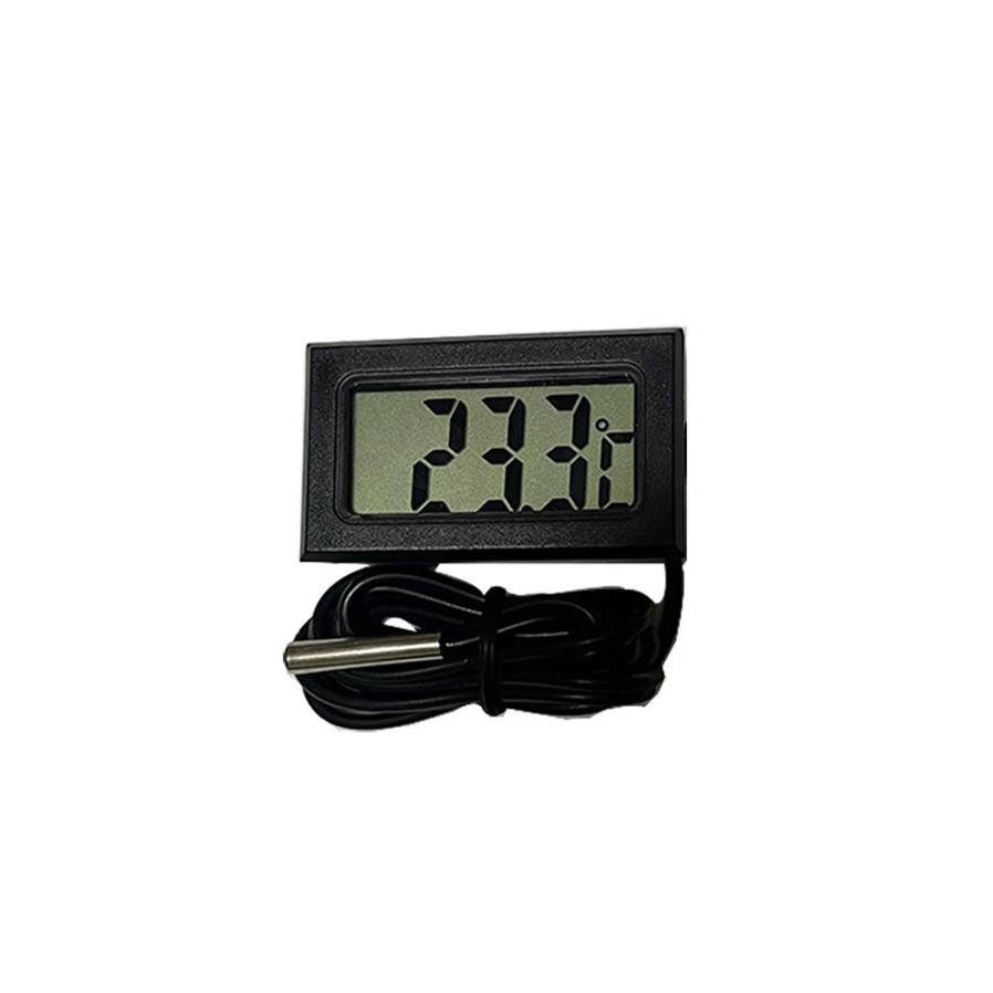 Car Digital Thermometer Mini LCD Temperature Indoor Outdoor Aquarium Temperature Tester Monitor Embedded Temperature Sensor
