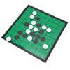 Magnetic Sterling Reversi Strategy Board with Folding Board and Pieces for Home and Travel
