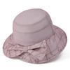 Women's Spring and Summer New Milliner Sunshade Basin Hat Breathable Bow Bucket Hat