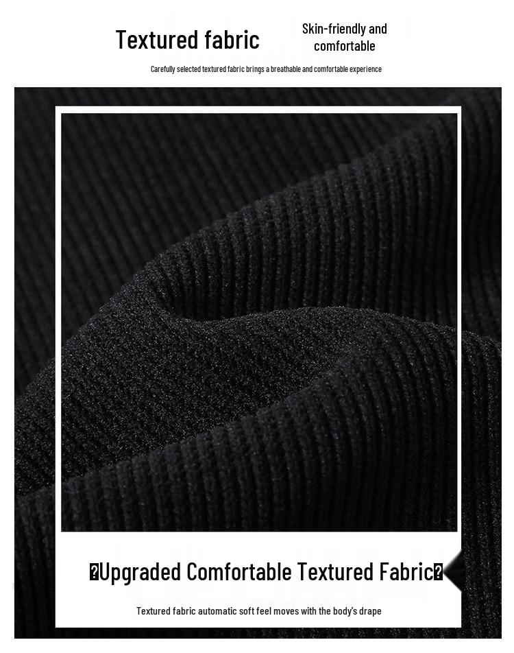 Men's Plus Size Cotton Fleece Pants: Spring/Autumn Straight-Leg Loose Fit for Casual Sportswear