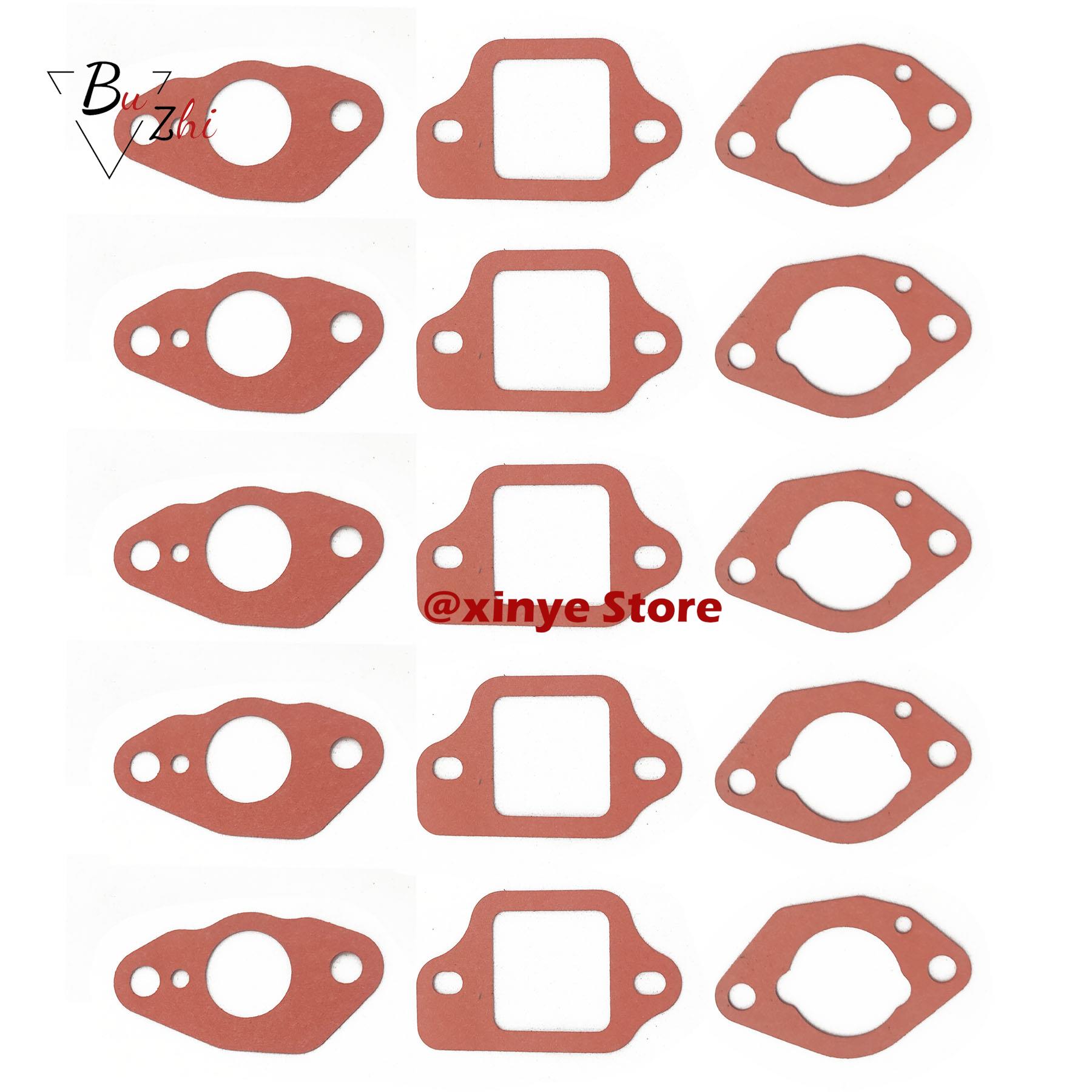 Carburetor gasket for Honda GCV135 GCV160 GCV160A GCV190A GCV160 GS190 GCV190 GSV190 GCV GS GSV 135 160 190  A LA LAO LE Engine 5sets