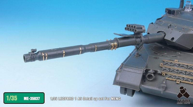 Tetra Model Seria ME Niemiecki czołg Leopard 1A5 Części plastikowe ME3537 1/35 (MĘŻCZYŹNI)