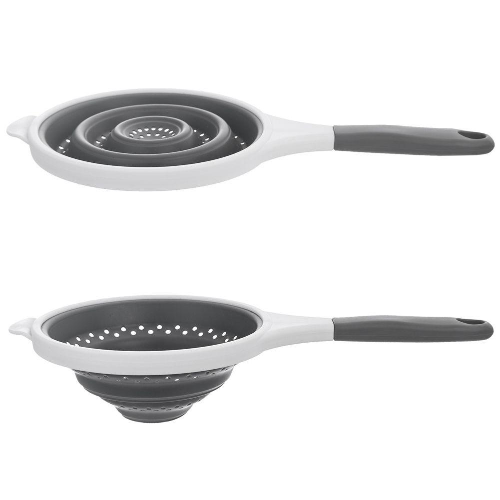 Sitko kuchenne silikonowe składane durszlak sito cedzak KEMP 25.5cm ORION 124472