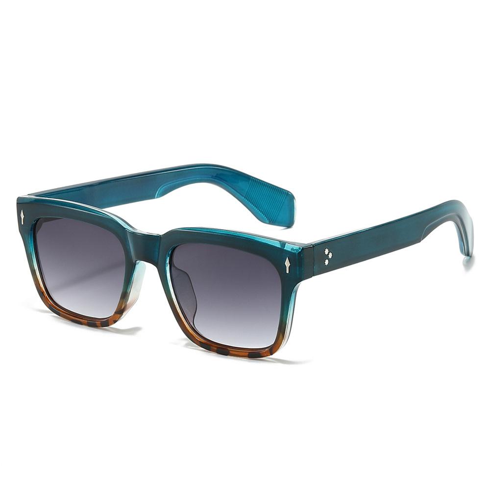 Trendy Sunglasses Women'S Travel Photo Square Glasses Wide Legs Versatile Sunglasses