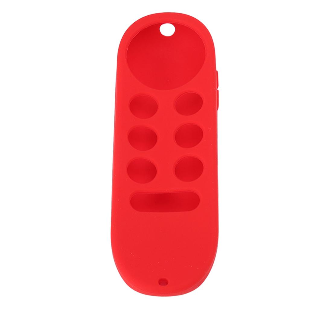 Remote Control Protective Cover Silicone Case for Chromecast with Google TV Remote Controller Red
