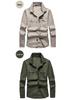 Men's Non-Iron Long Sleeve Cotton Workwear Shirt - Loose Fit, Casual Outdoor Top