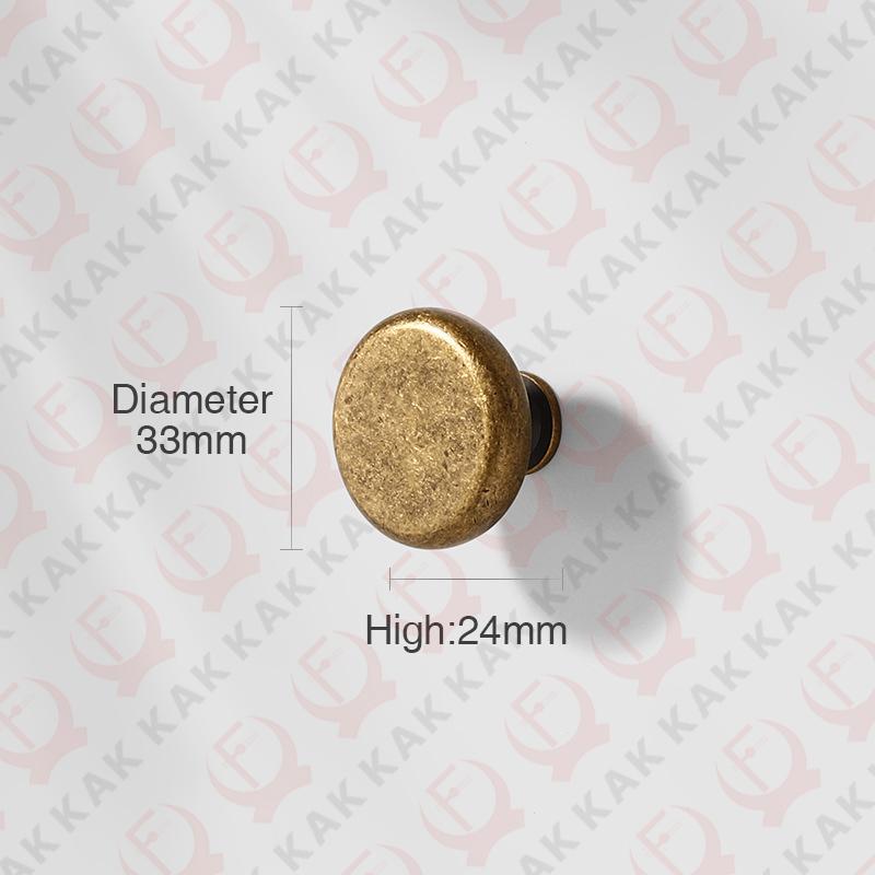 KAK Vintage Furniture Handles Antique Bronze Cabinet Knobs and Handles Zinc Alloy Handles for Wardrobe Drawer Bookcase Dresser