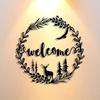 Fashion Metal Wall Decor for Entryway Office Bedroom