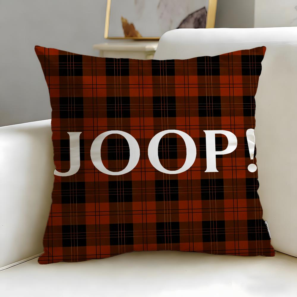 classic luxury brand Joop Cushion Cover Soft & Easy-Wash Pillow Case – Versatile for Couch, Bed, Travel and Office