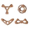 Dog Chew Toy Gnawing Bone Shape Toothbrush Stick Entertainment for Medium Large Dogs Teeth Cleaning Playtime