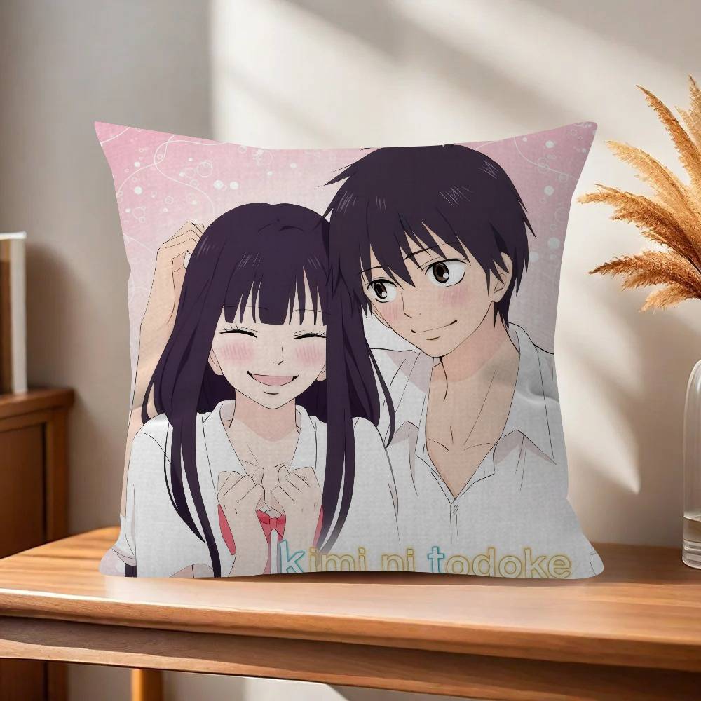 Anime Kimi Cute Ni Todoke  Pillowcases Home Bedding Decorative Pillow Cover Wedding Super Soft Pillow Case