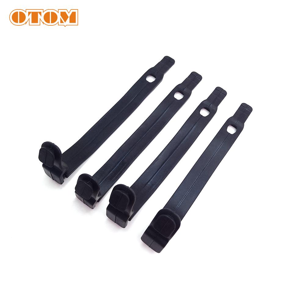 OTOM Motorcycle Headlight Mask Rubber Head Light Bracket Fixing Strips For KTM EXC XCW HUSQVARNA FE TE TX GASGAS ECF 125 250 450