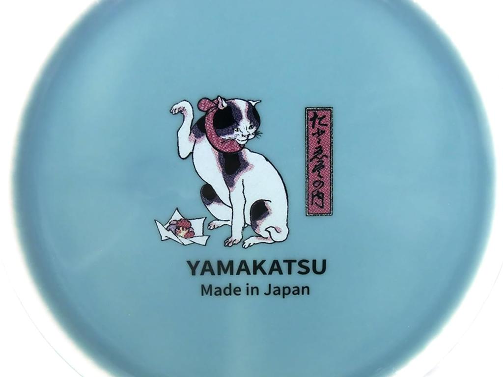 Yamakatsu Mino Touen "Kuniyoshi Utagawa Kuniyoshi Ukiyo-e (Even If It Ends In Disaster)" Mug, Approximately 330ml, Blue, Ukiyo-e Cat Art, Made In Japa