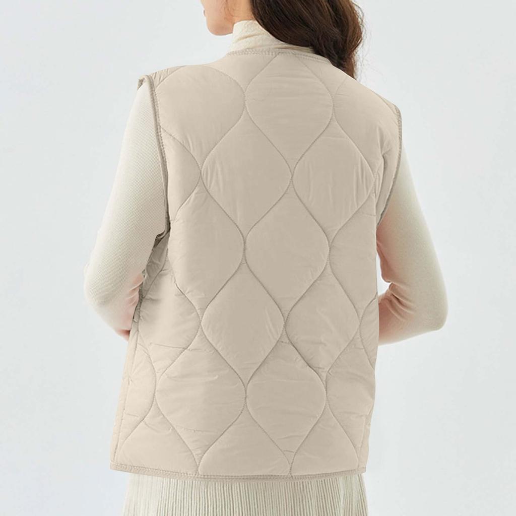 Women's Fashion Light Jacket Stand Collar Multicolor Zipper Button Coat