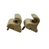 852352E000  Beige Sun Visor Clip Retainer Set 2PCS for Hyundai Tucson 2006-2010 OEM 85235-2E000