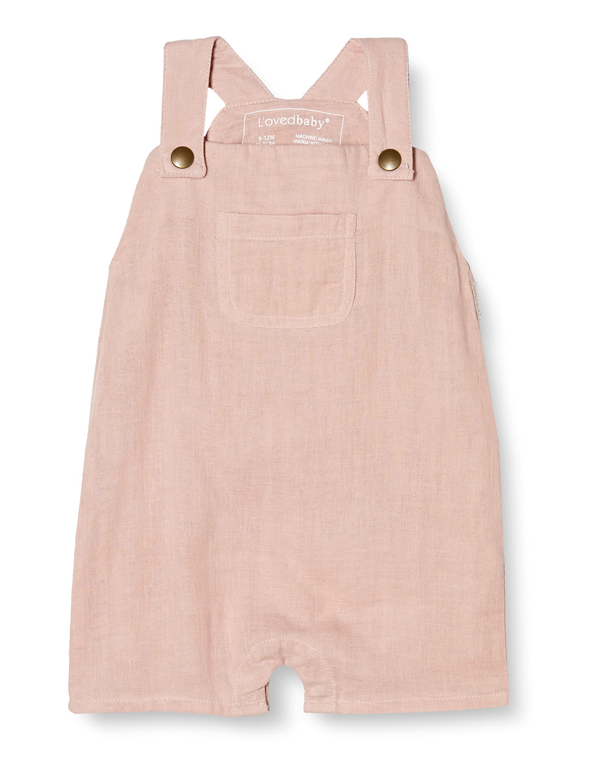 

Органический комбинезон цвета розовой воды [L ovedbaby] (Муслин) Боди, (Розовый розовая вода), 6-9М (6-9 месяцев)