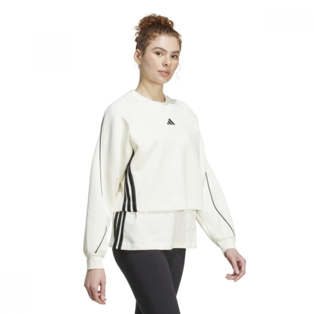 AdidaS Women S Crewneck SweatShirt Stadium 3 Stripe