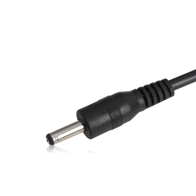 DC35135 Power Cord Adapter: Male & Female Connectors, Lithium Battery Charging Cable with DC3.5 Female Socket Plug.
