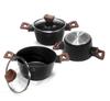 Berlinger Haus Bh-1537 Forest Line Granite Cookware Set