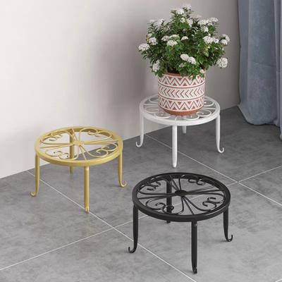 Supporto per Vaso da Fiori in Metallo Pesante per Interno Esterno Porta Vaso per Piante Antiruggine