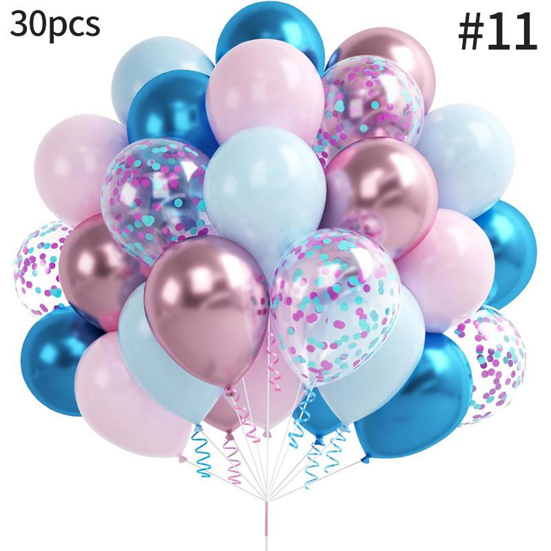 Lot Purple Balloon Set Latex Confetti Balloons Wedding Valentine's Day Globos Baby Shower Birthday Christmas Party Decorations