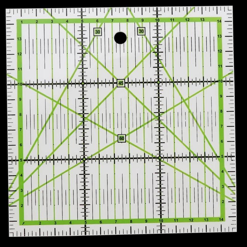 15*15 Cm Quilting Sewing Patchwork Ruler Home Art Cutting Tool Tailor Craft Diy