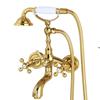 TLXT Gold Bathtub Faucet Set