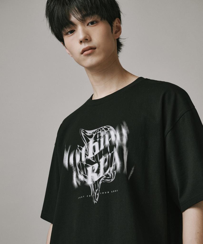 Beodeonteu Nothing Short Sleeve T-Shirt [Black]